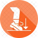 Ball Dig Shoe Tap Tap Dance Move Icon