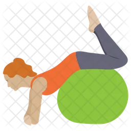 Ball Exercise  Icon