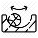 Ball Friction Force Icon