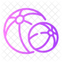 Ball Beach Toy Icon