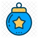 Ball Star Decoration Icon