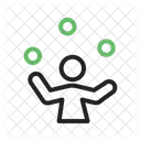 Ball Juggling Icon