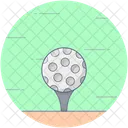 Ball Tee Golf Tee Golf Ball Icon
