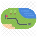 Ball Trajectory  Icon