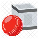 Balle de cricket  Icône