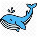 Ballena Animal Pez Icono