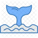 Ballena Aleta Animal Icon