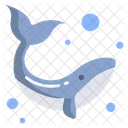 Ballena Pez De Mar Pez Icono