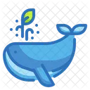Ballena Pez Ecologia Icono