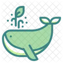 Ballena Pez Ecologia Icono