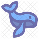Ballena Animal Fauna Icono