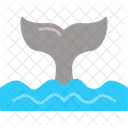 Ballena Aleta Animal Icon