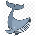 Ballena azul  Icono