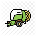 Ballenwagen Landwirtschaft Landwirtschaft Symbol