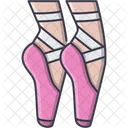 Ballet Pointe Foot Icon