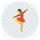 Ballett Tanzstudio Ballerina Symbol