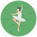 Ballett Tanzstudio Ballerina Symbol