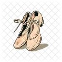 Ballettschuhe Symbol
