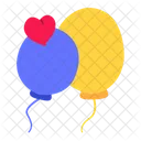 Ballon Love Romance Icon