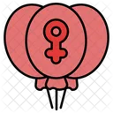 Ballon Feier Gemeinschaft Symbol