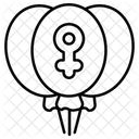 Ballon Feier Gemeinschaft Symbol