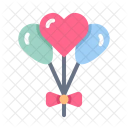 Ballon Love  Icon