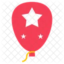 Ballon zum Unabhängigkeitstag  Symbol