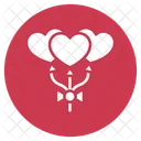 Ballons Damour Amour Ballons De Saint Valentin Icon