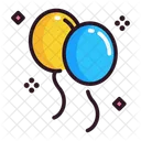 Ballons Balloon Decoration Icon