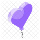 Balloons Helium Heart Icon