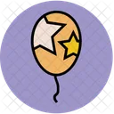 Balloon Party Birthday Icon