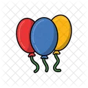 Balloon Party Balloon New Year Balloon Icon