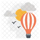 Balloon Air Discovery Icon