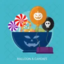 Balloon Candies Cup Icon