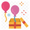 Balloon Party Celebration Icon