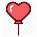 Balloon Love Heart Icon