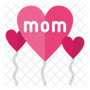 Balloon Mom Balloon Love Icon