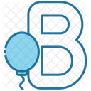 Balloon Alphabet Shape And Symbol Icon