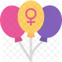 Balloon Womens Day Feminism Icon
