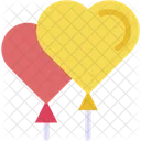Balloon Birthday And Party Valentine Icon