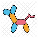 Balloon Animal Dog  Icon