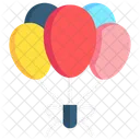 Balloon Bunch Happy Balloons Icon
