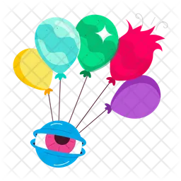 Balloon Bunch  Icon