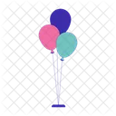 Balloon Bunch Balloons Festive Icon