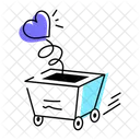 Balloon Cart  Icon