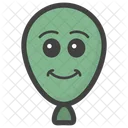Balloon Emoji Balloon Face Emoticon Icon