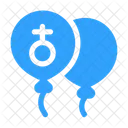 Balloon Gender  Icon