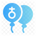 Balloon Gender Party Gender Icon