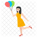 Balloon Girl Joy Entertainment Icon