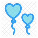 Balloon Heart  Icon